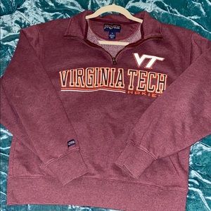 Virginia Tech half zip